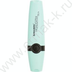 Текстовыделитель /бирюзовый/ 1-5мм косой "DELTA PASTEL" NEW | Фото 3