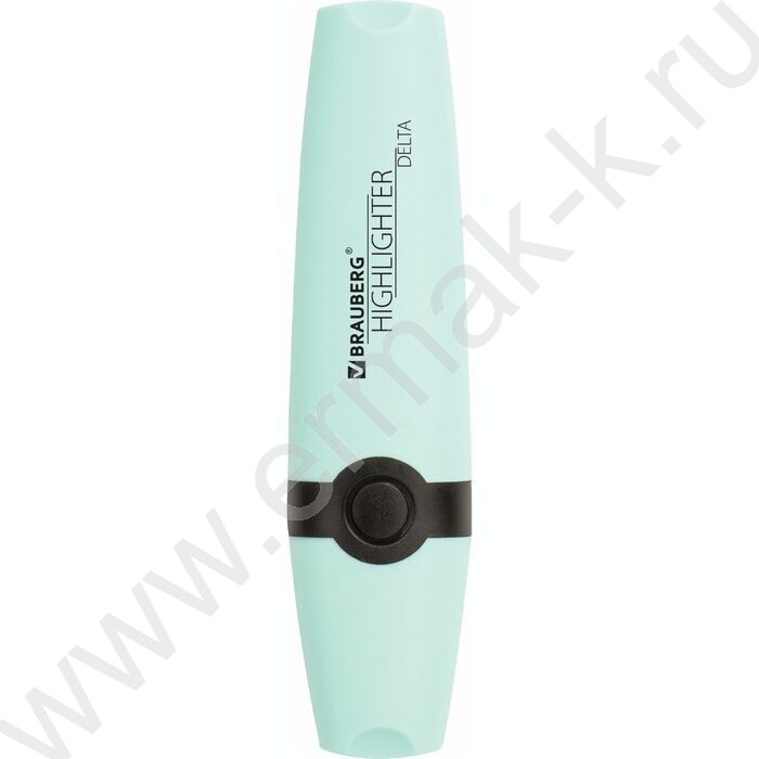 Текстовыделитель /бирюзовый/ 1-5мм косой "DELTA PASTEL" | Фото 3