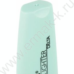 Текстовыделитель /бирюзовый/ 1-5мм косой "DELTA PASTEL" NEW | Фото 4