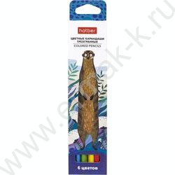 Карандаши   6цв Colora /трехгранные /карт. короб с европодвесом NEW | Фото 1