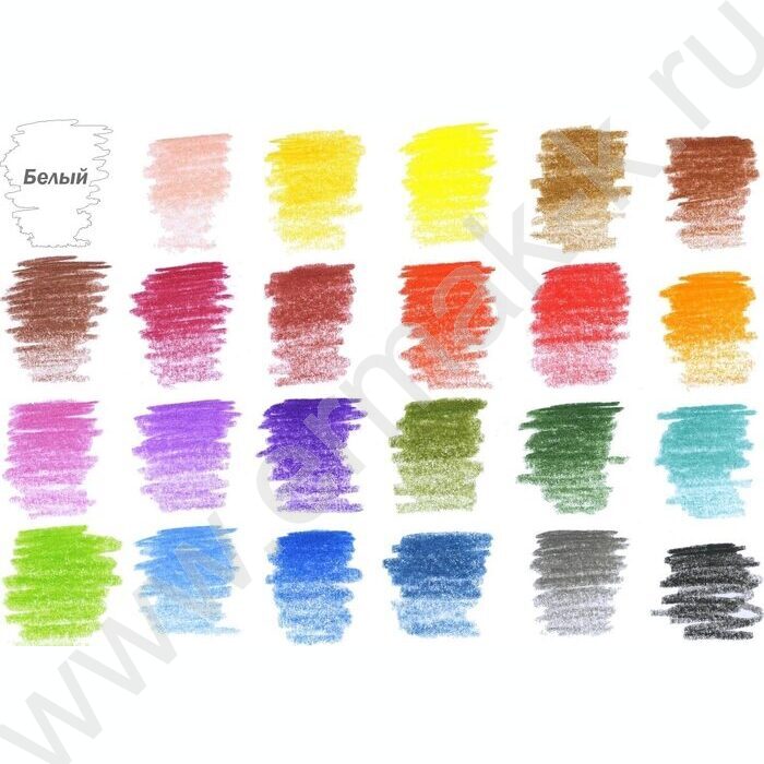 Карандаши  24цв Colora /трехгранные /карт. короб с европодвесом | Фото 4