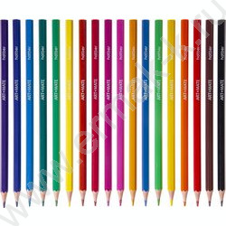 Карандаши пластиковые 18цв Art-Mate /карт. короб. с европодвесом NEW | Фото 3