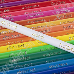 Карандаши пластиковые стираемые 24цв  + 1 карандаш-ластик Art-Mate /карт. короб. с европодвесом NEW | Фото 5