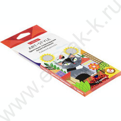 Карандаши пластиковые 12цв Art-Style /карт. короб. с европодвесом NEW | Фото 2