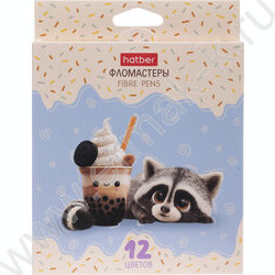 Фломастеры  12цв Вот Енот  /карт. короб. с европодвесом NEW | Фото 1