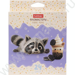 Фломастеры  24цв Вот Енот  /карт. короб. с европодвесом NEW | Фото 1