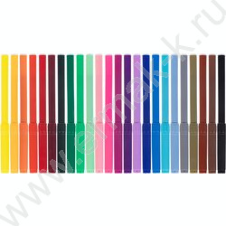 Фломастеры  24цв Colora  /карт. короб. с европодвесом NEW | Фото 3