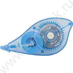 Корректирующая лента 5мм*20м, механизм перемотки /корпус - синий, блистер NEW | Фото 1