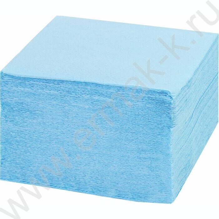 Салфетки 250шт 24*24см синие (пастельный цвет) | Фото 2