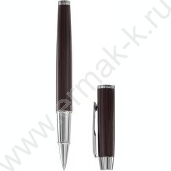 Ежедневник н/дат 14,5*21 116л материал кожезаменитель под нубук, коричневый цвет, металлическая  NEW | Фото 3