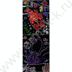 Набор д/творчества Гравюра в книге 13*18см 8л. с контуром, деревянная палочка в комплекте,ОПП-уп NEW | Фото 2