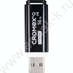 Съемный носитель информации 16GB USB Flash Drive <USB 2.0> черный "Standard" | Фото 2