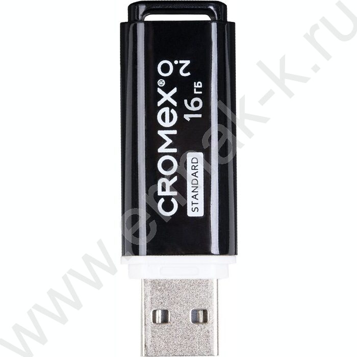 Съемный носитель информации 16GB USB Flash Drive <USB 2.0> черный "Standard" | Фото 2