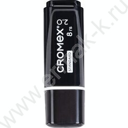 Съемный носитель информации  8GB USB Flash Drive <USB 2.0> черный "Standard" | Фото 1