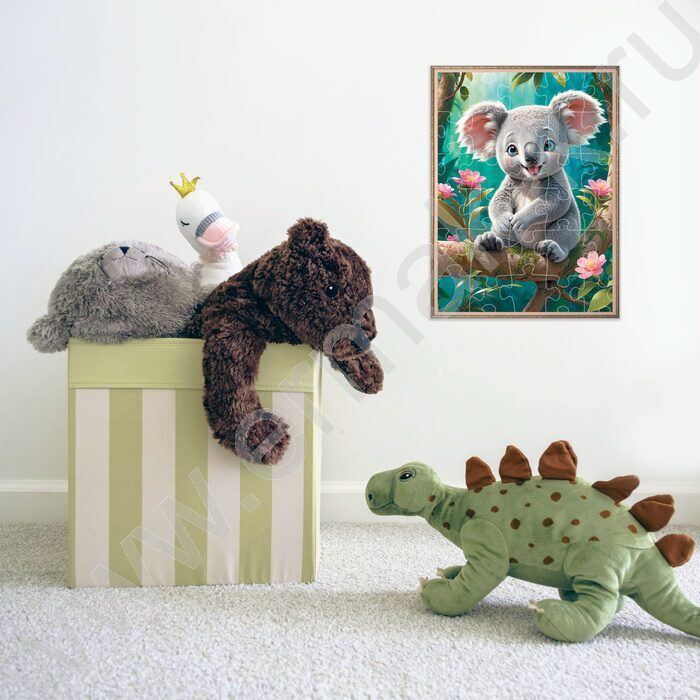 Пазлы   30 MAXI Маленькая коала ассорти | Фото 3