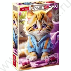 Пазлы   54 MAXI Рыжий котик NEW | Фото 1