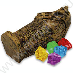 Набор д/творчества Раскопки "Гробница фараона" (саркофаг с мумией, 5 кристаллов, набор инструмен NEW | Фото 5