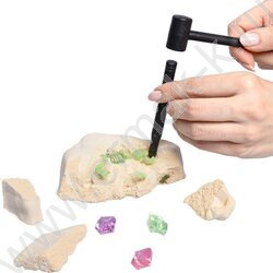 Набор д/творчества Раскопки "Ищи динозавров и сокровища" (светятся в темноте) NEW | Фото 5