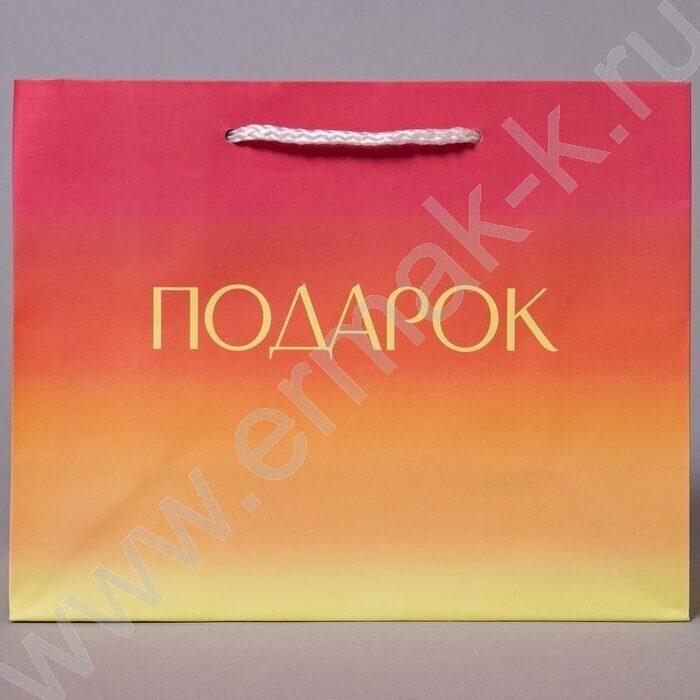Пакет подарочный бумажный 23*18см Общий микс | Фото 5