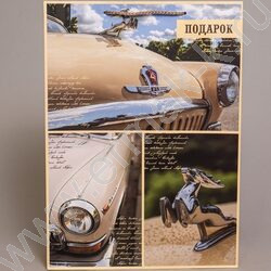 Пакет подарочный бумажный 33*45см Мужской микс NEW | Фото 5