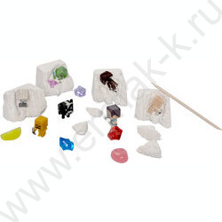 Набор д/творчества Раскопки "Кубикрафт" (12 блоков, 24 артефакта) NEW | Фото 3