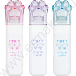 Текстовыделитель /ассорти/ косой Пушистые лапки /софт-тач покрытие,бокс 12шт NEW | Фото 1