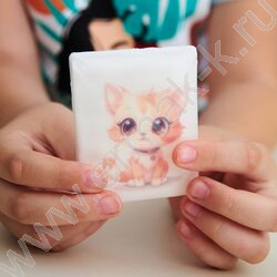 Набор д/творчества Изготовление мыла Рукодельное мыло с картинкой "Котенок" NEW | Фото 7