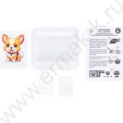 Набор д/творчества Изготовление мыла Рукодельное мыло с картинкой "Корги" NEW | Фото 2