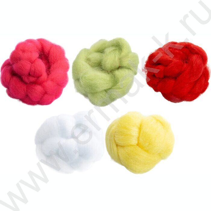 Набор д/творчества Валяние шерсти "Роза" (с рамкой) | Фото 3