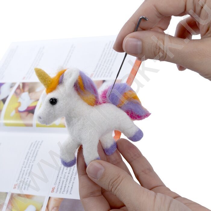 Набор д/творчества Валяние шерсти "Единорог" | Фото 4