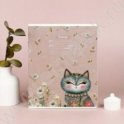 Тетрадь  12л клетка "Сказочные животные" /выборочный  УФ-лак/ ассорти NEW | Фото 7