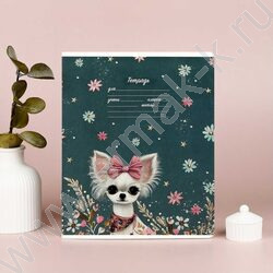 Тетрадь  12л клетка "Сказочные животные" /выборочный  УФ-лак/ ассорти NEW | Фото 9