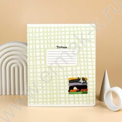 Тетрадь  12л клетка "Озорные коты" /выборочный  УФ-лак/ ассорти NEW | Фото 7