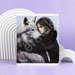 Тетрадь  48л клетка "Тотемное животное" /выб.ТВИН-лак/ ассорти NEW | Фото 7