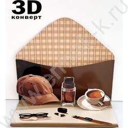 Конверт д/денег  83*167мм  "С Днем Рождения" NEW | Фото 2