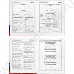 Дневник 1-11кл. /тв.обл./глянец/тиснение холст "Герб и флаг-3" NEW | Фото 6