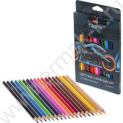 Карандаши  18цв Tronix /трехгранные /карт. короб с европодвесом NEW | Фото 3