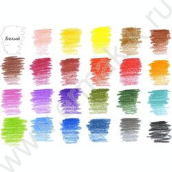 Карандаши  24цв Tronix /трехгранные /карт. короб с европодвесом NEW | Фото 5