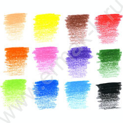 Карандаши  12цв Alto colore /трехгранные /мягкий стержень /карт. короб с европодвесом NEW | Фото 4