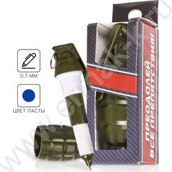 Ручка граната "Преодолевай все препятствия", пластик, в упаковке NEW | Фото 5