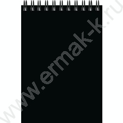 Блокнот  40л А6 спираль "В чёрном цвете" ассорти NEW | Фото 5