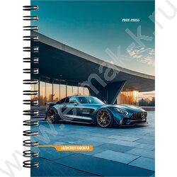 Зап. книжка 120л А6 спираль "Шикарные автомобили-7" NEW | Фото 4
