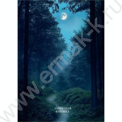 Зап. книжка  96л А6 тв.обл. "Лунные пейзажи-1" /глянец/ NEW | Фото 2