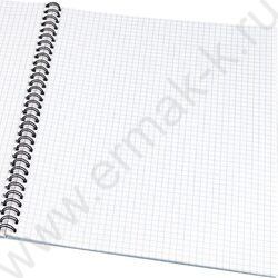 Тетрадь  96л А4 клетка/спираль "В тёмных тонах" /лен/ NEW | Фото 2