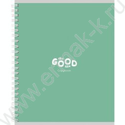 Тетрадь  80л клетка/спираль/двойная "Минималистичный дизайн-3" ассорти NEW | Фото 4