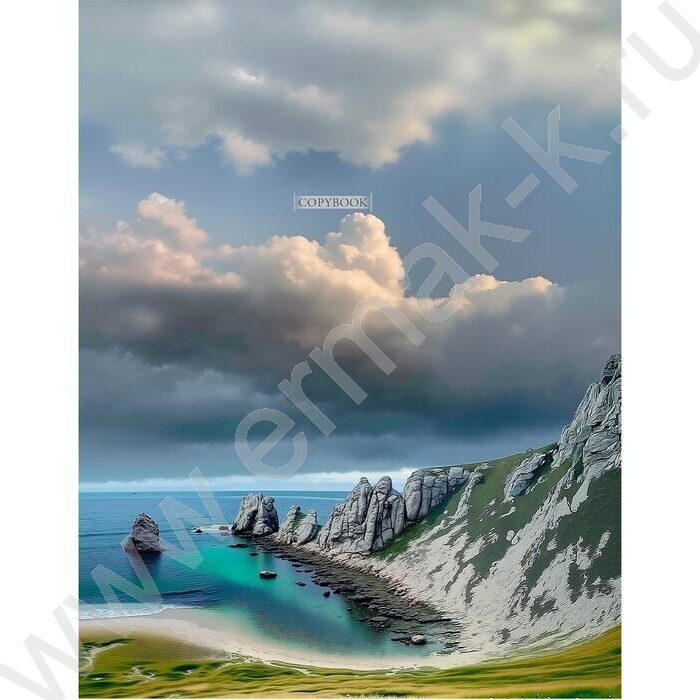 Тетрадь  80л клетка/кольца "Красивая природа-1" NEW | Фото 2