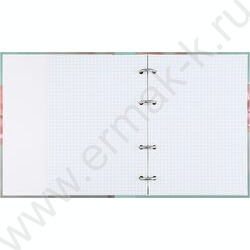 Тетрадь  80л клетка/кольца "Нежные цветы-18" NEW | Фото 3