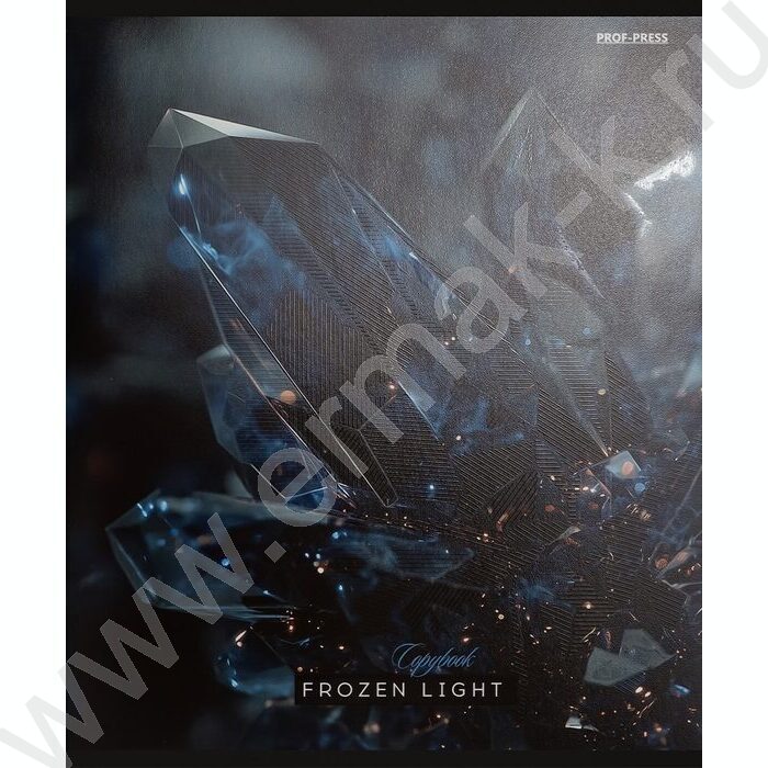 Тетрадь  48л клетка "Завораживающие кристаллы" /твин-лак/ 5видов NEW | Фото 4