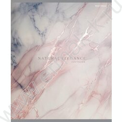 Тетрадь  48л клетка "Красивый мрамор-1" /твин-лак/ 5видов NEW | Фото 3