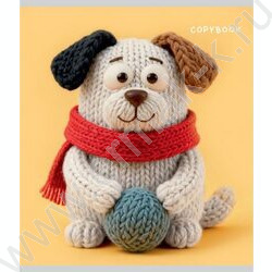 Тетрадь  48л клетка "Вязаные животные" /холст/ 5видов NEW | Фото 5